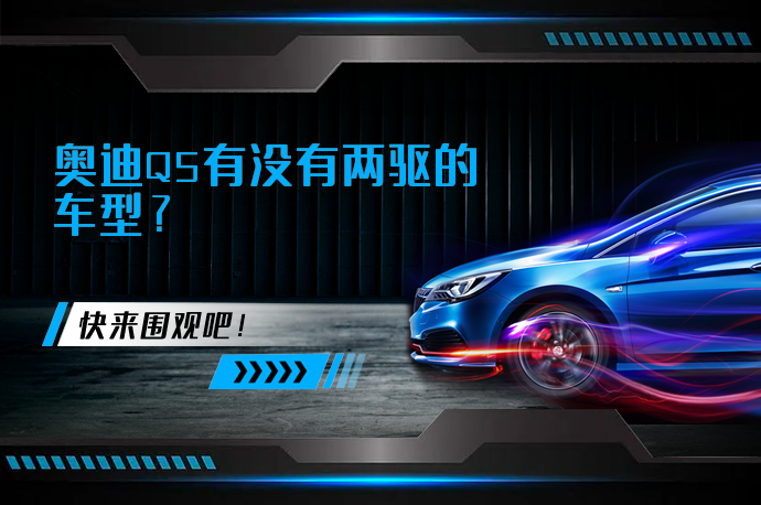 奥迪Q5有没有两驱的车型_58汽车