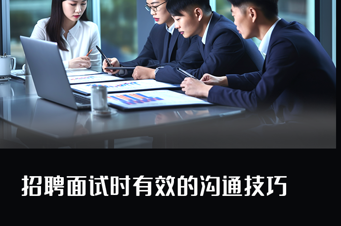 招聘面试时有效的沟通技巧