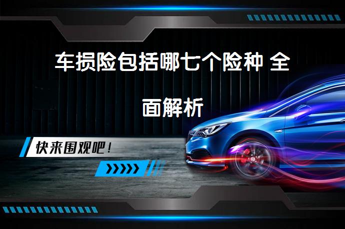 车损险包括哪七个险种 全面解析_58汽车