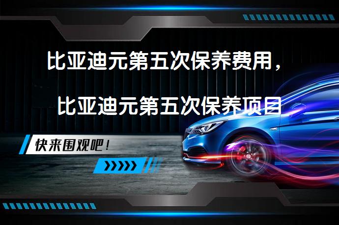 比亚迪元第五次保养费用，比亚迪元第五次保养项目需要多少钱？_58汽车