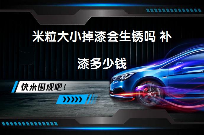 米粒大小掉漆会生锈吗 补漆多少钱_58汽车