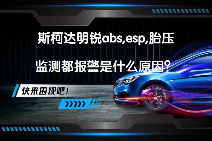 斯柯达明锐abs,esp,胎压监测都报警是什么原因？_58汽车