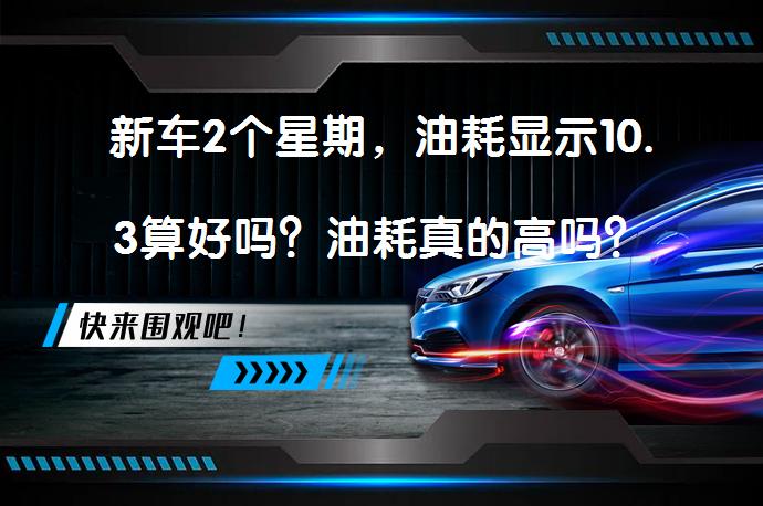 新车2个星期，油耗显示10.3算好吗？油耗真的高吗？_58汽车