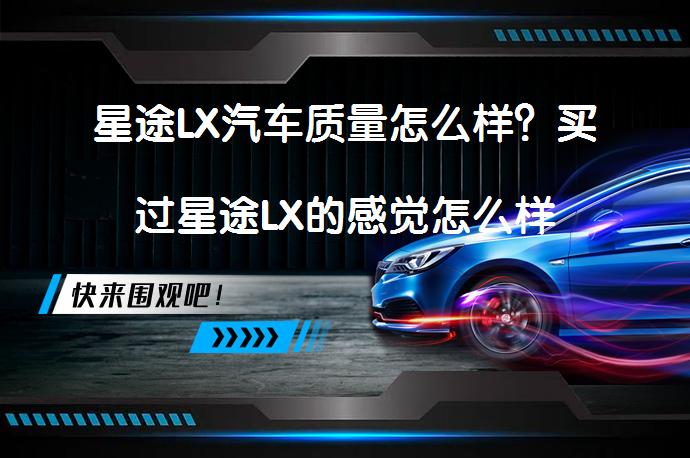 星途LX汽车质量怎么样？买过星途LX的感觉怎么样_58汽车