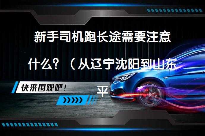 新手司机跑长途需要注意什么？（从辽宁沈阳到山东平度，约1100公里）_58汽车