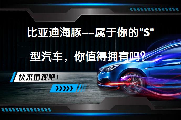 比亚迪海豚--属于你的