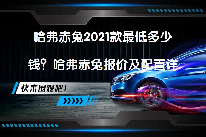 哈弗赤兔2021款最低多少钱？哈弗赤兔报价及配置详解_58汽车
