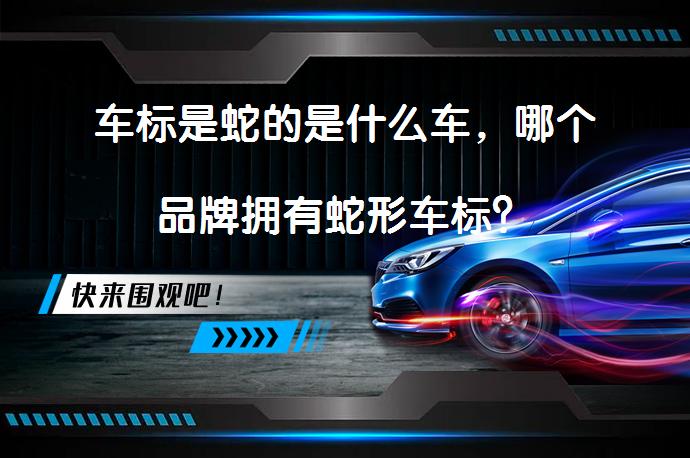 车标是蛇的是什么车，哪个品牌拥有蛇形车标？_58汽车