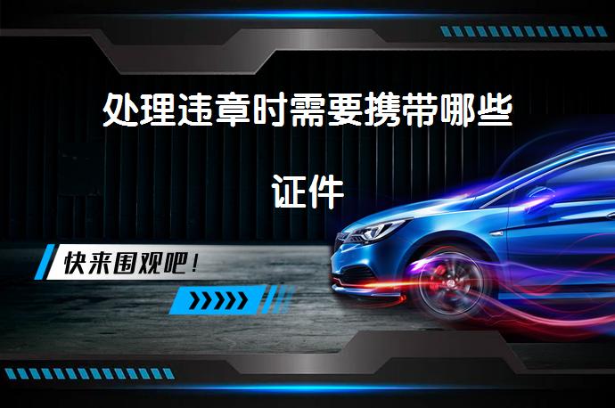 处理违章时需要携带哪些证件_58汽车