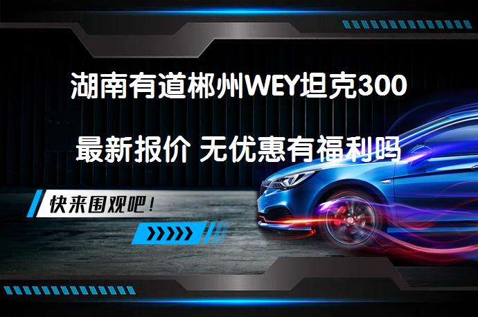湖南有道郴州WEY坦克300最新报价 无优惠有福利吗_58汽车