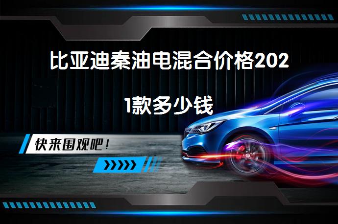 比亚迪秦油电混合价格2021款多少钱_58汽车