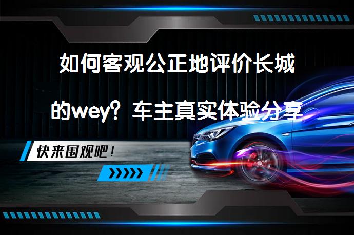如何客观公正地评价长城的wey？车主真实体验分享_58汽车