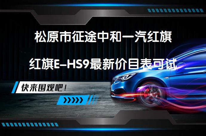 松原市征途中和一汽红旗红旗E-HS9最新价目表可试乘试驾吗？_58汽车
