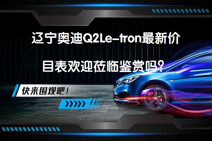 辽宁奥迪Q2Le-tron最新价目表欢迎莅临鉴赏吗？_58汽车